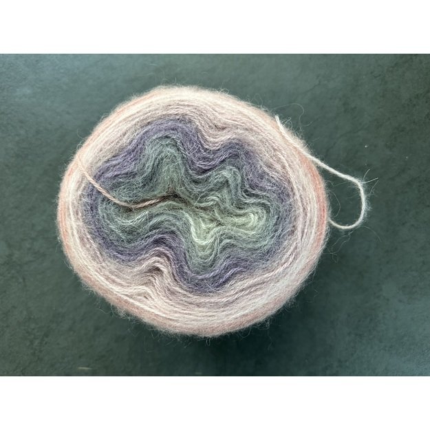 ANGORA LUKS Color Nako- 5% moher, 15% wool, 80% premium akrilik, 150 gr/ 810m, Nr 81915