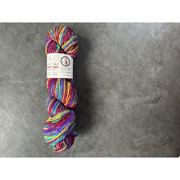 HAPPY FEET Gazzal- 75% Superwash Merino Wool, 25% Polyamide, 100gr/ 330m, Nr 3241