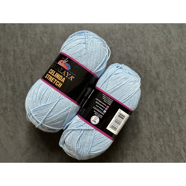 CELINDA STREATCH Himalaya- 93% acrylic, 7% PBT, 100 gr/ apie 430 m, Nr 15