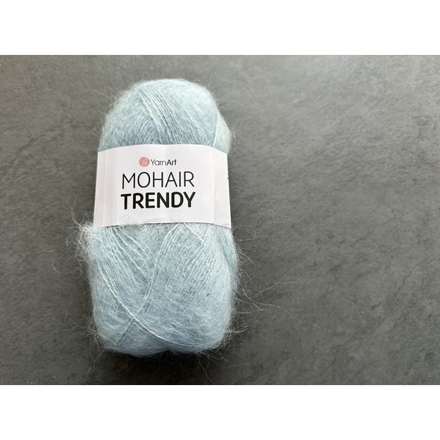 MOHAIR TRENDY YarnArt- 50% mohair, 50% acrylic, 100gr/ 220m, Nr 107