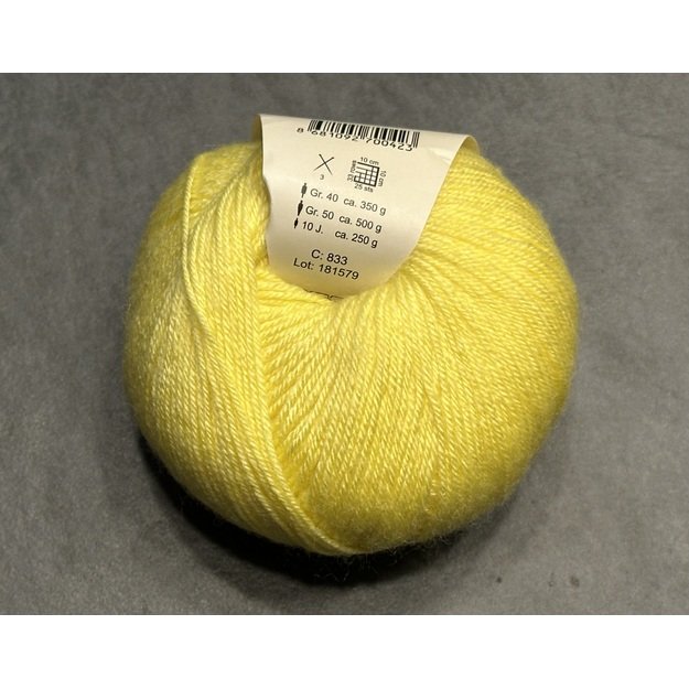 BABY WOOL Gazzal- 40% acrylic, 20% cashmere PA, 40% lana merino, 50gr/ 175m, Nr 833