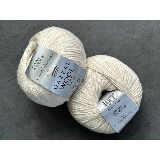WOOL 175 Gazzal- 100% superwash merino fine wool, 50gr/ 175m, Nr. 340