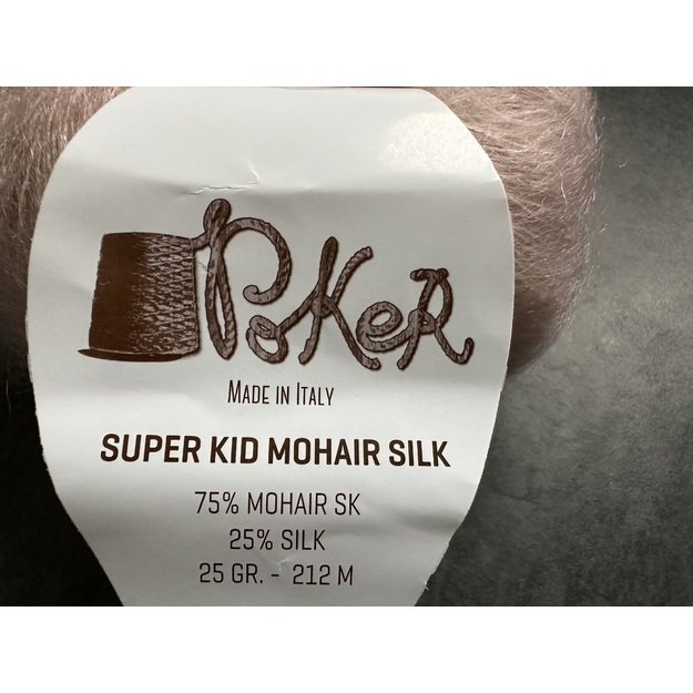 POKER Super kid mohair silk- 75% mohair sk, 25% silk, 25gr/ 212m, Nr 68