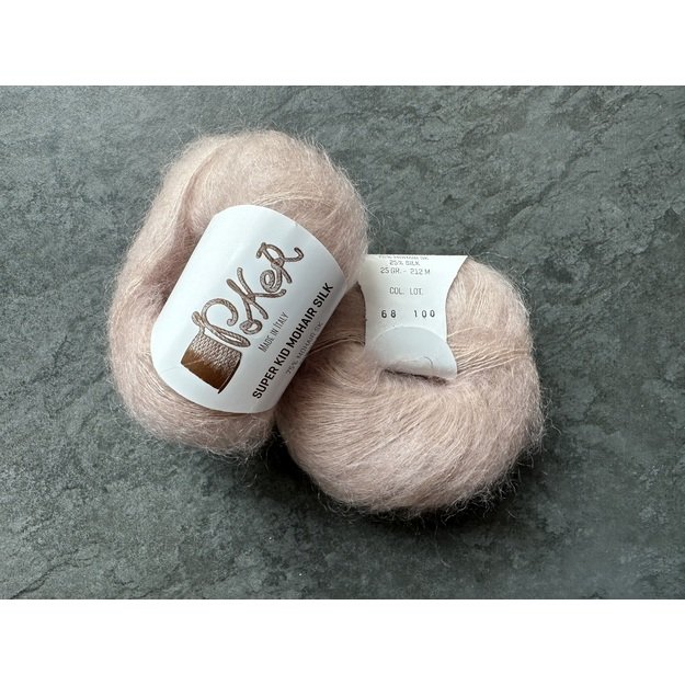 POKER Super kid mohair silk- 75% mohair sk, 25% silk, 25gr/ 212m, Nr 68