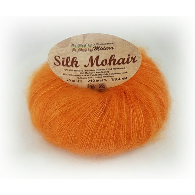 SILK MOHAIR- 72% Kid Mohair, 28% Mulberry Silk, 25gr/ 210m, Nr S-125