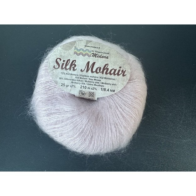 SILK MOHAIR- 72% Kid Mohair, 28% Mulberry Silk, 25gr/ 210m, Nr S-777