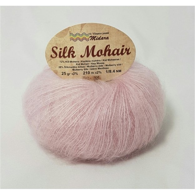 SILK MOHAIR- 72% Kid Mohair, 28% Mulberry Silk, 25gr/ 210m, Nr S-777