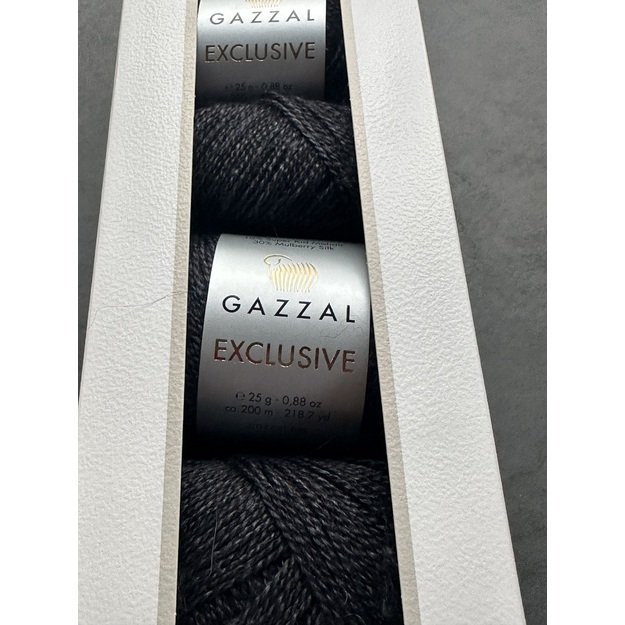 EXCLUSIVE Gazzal- 60% superwash merino fine, 10% super kid mohair, 30% mulberry silk, 25gr/ 200m, Nr 9906