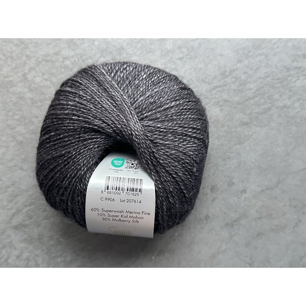 EXCLUSIVE Gazzal- 60% superwash merino fine, 10% super kid mohair, 30% mulberry silk, 25gr/ 200m, Nr 9906