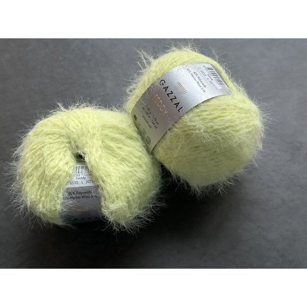 TEDDY Gazzal- 60% Polyamide, 40% Merino wool, 50gr/ 150m, Nr 6533