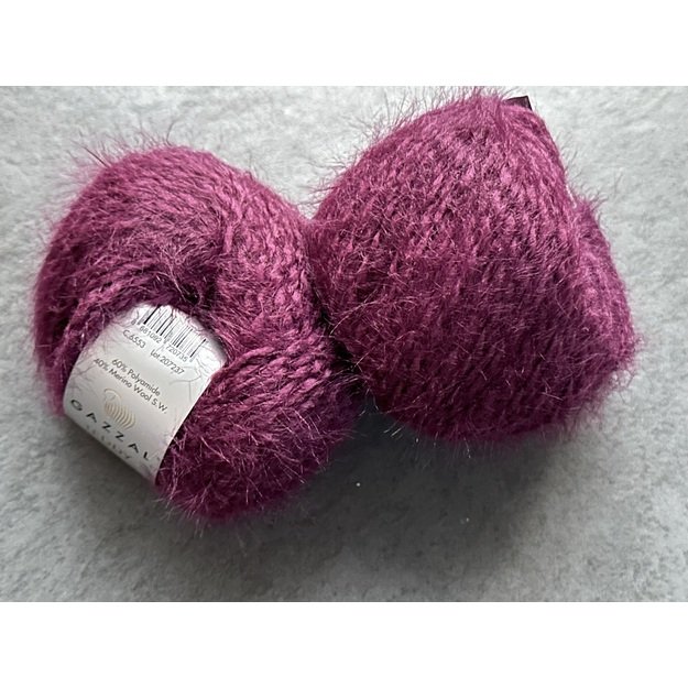 TEDDY Gazzal- 60% Polyamide, 40% Merino wool, 50gr/ 150m, Nr 6553