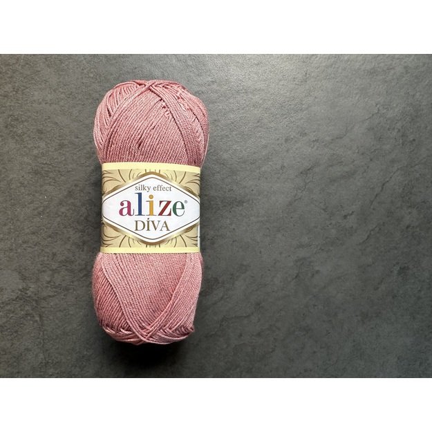 DIVA Alize- 100% microfiber acrylic, 100gr/ 350m, Nr 354