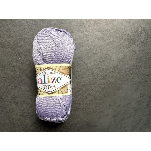 DIVA Alize- 100% microfiber acrylic, 100gr/ 350m, Nr 158