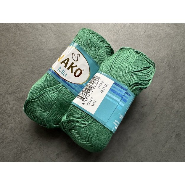 MIA Nako- 100% Merserize Pamuk, 50gr/ 170m, Nr 3472