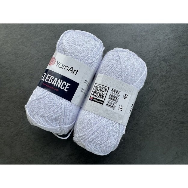ELEGANCE YarnArt- 88% Cotton, 12% Metallic, 50gr/ 130m, Nr 117 1