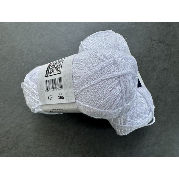 ELEGANCE YarnArt- 88% Cotton, 12% Metallic, 50gr/ 130m, Nr 117 2