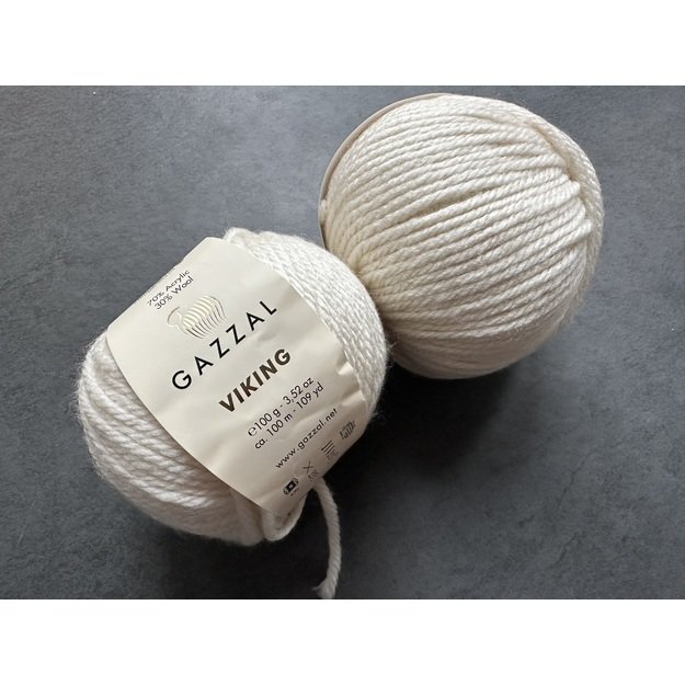 VIKING Gazzal - 70% Acrylic, 30% Wool, 100gr/ 100m, Nr 4001