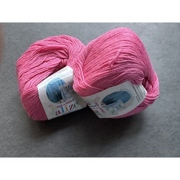 BABY WOOL Alize- 40% Wool, 40% Acrylic, 20% Bamboo, 50gr/ 175m, Nr 33