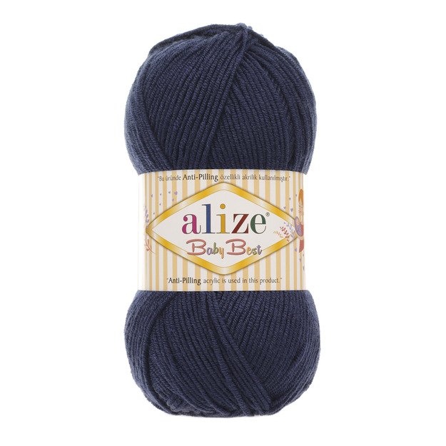 BABY BEST Alize- 90% Acrylic Anti- Pilling, 10% Bamboo, 100gr/ 240m, Nr 58