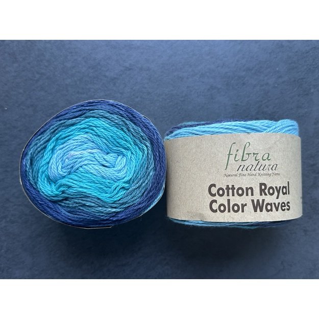 COTTON ROYAL COLOR WAVES FN- 100% Cotton, 100gr/ 210m, Nr 22-11