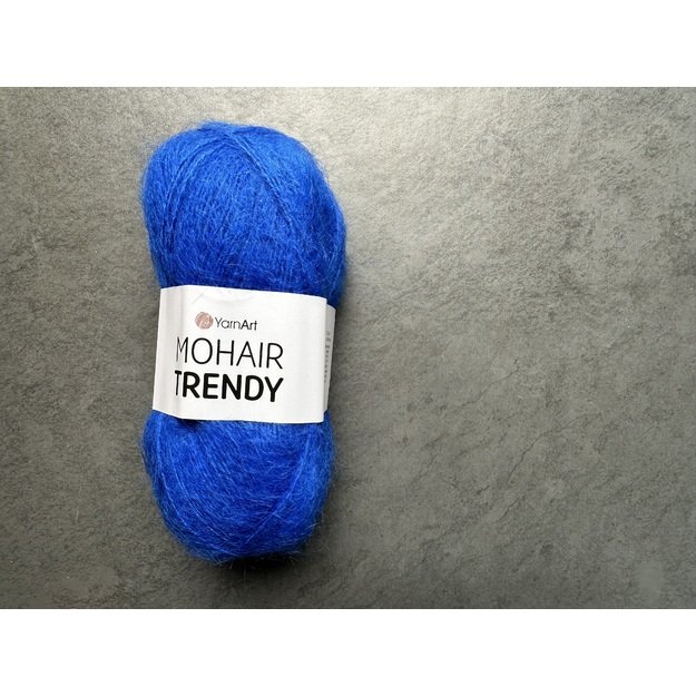 MOHAIR TRENDY YarnArt- 50% mohair, 50% acrylic, 100gr/ 220m, Nr 128