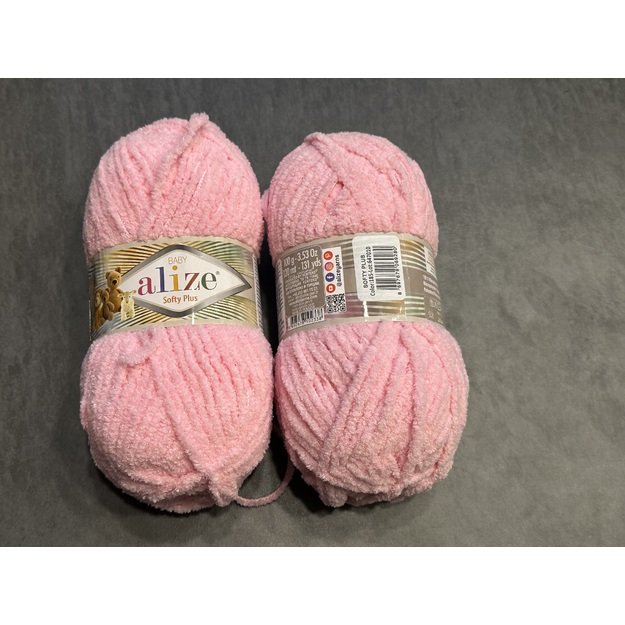 SOFTY PLUS Alize- 100% Mikropoliester, 100 gr/ 120m, Nr 185