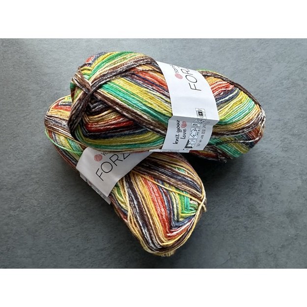 FORZA YarnArt- 75% wool, 25% poliamide, 100gr/ 420m, Nr 2609