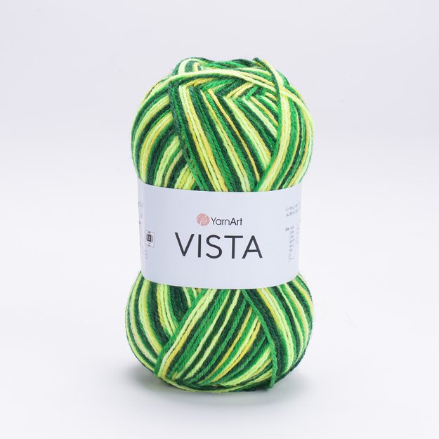 VISTA YarnArt - 25% wool,  75% acrylic, 100gr/ 280m Nr 5311