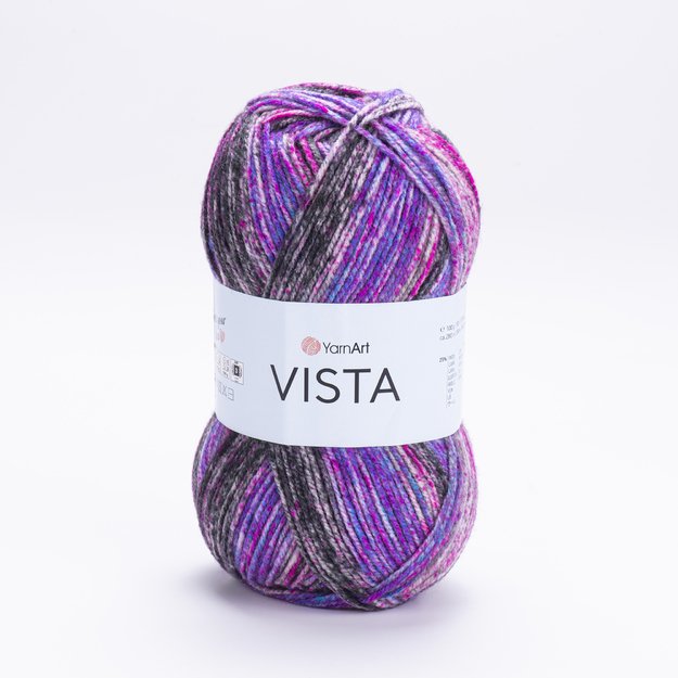 VISTA YarnArt - 25% wool,  75% acrylic, 100gr/ 280m Nr 9211