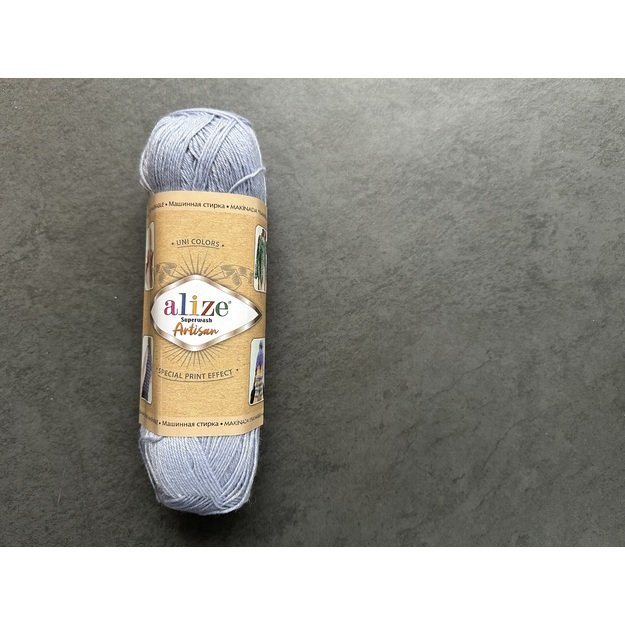 ARTISAN Superwash Alize- 75% SW Wool, 25% Polyamide, 100gr/ 420m, Nr 51