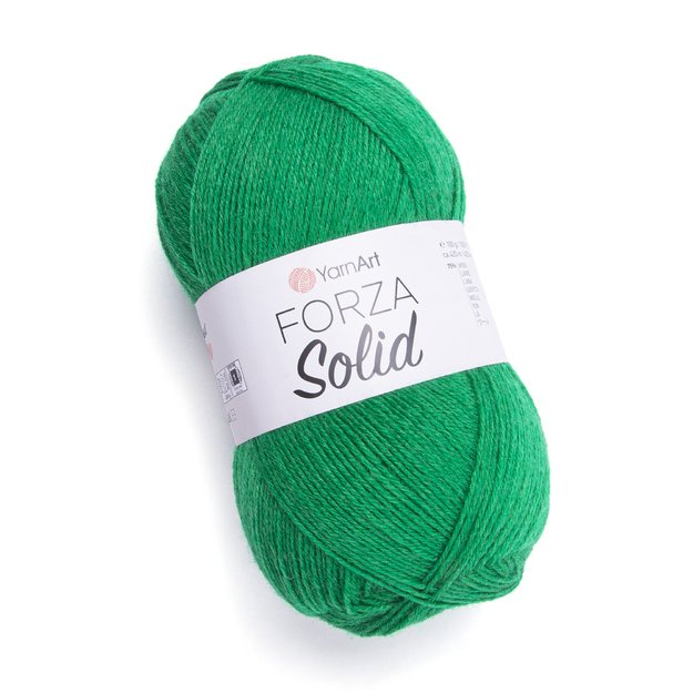 FORZA SOLID- 75% wool, 25% polyamide, 100gr/ 420m, Nr 4628