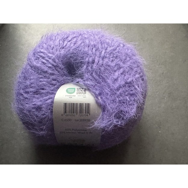 TEDDY Gazzal- 60% Polyamide, 40% Merino wool, 50gr/ 150m, Nr 6550