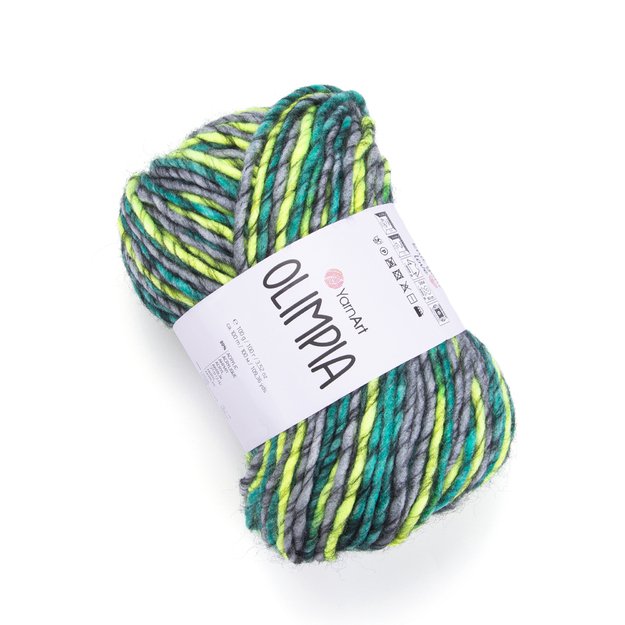 OLIMPIA- 20% wool, 80% acrylic, 100 gr/ 100m, Nr 1409