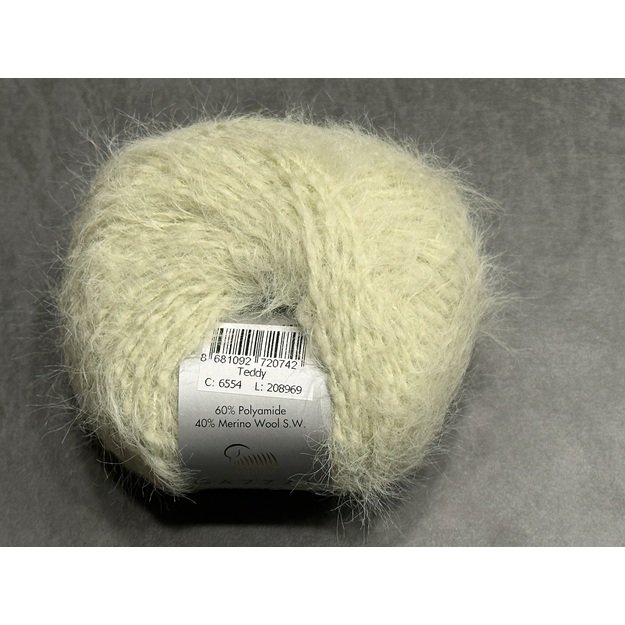 TEDDY Gazzal- 60% Polyamide, 40% Merino wool, 50gr/ 150m, Nr 6554