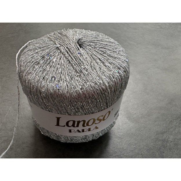 PARLA Lanoso - 75 % Glitter Yarn, 25% Payette Sim , 217 m / 25 Gr, Nr 5551
