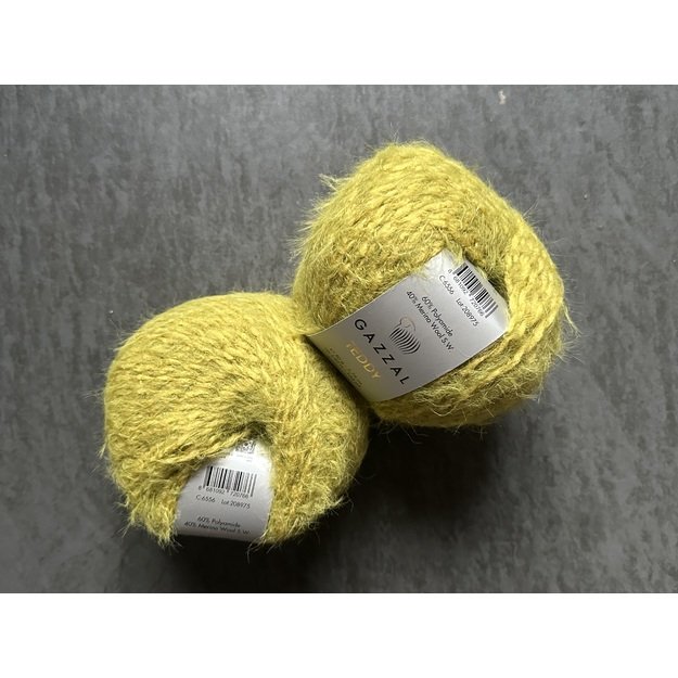 TEDDY Gazzal- 60% Polyamide, 40% Merino wool, 50gr/ 150m, Nr 6556