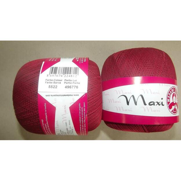 MAXI Madame Tricote- 100% Cotton, 100gr / 565m, Nr 5522 1