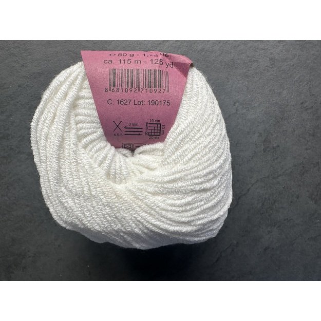 BABY LOVE Gazzal  45% Acrylic,  55% Modal, 50gr/ 115m, Nr 1627