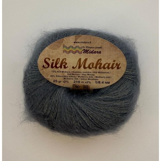 SILK MOHAIR- 72% Kid Mohair, 28% Mulberry Silk, 25gr/ 210m, Nr 920