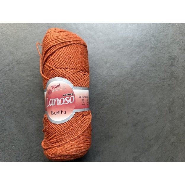 BONITO lanoso- 49% wool, 51% acrylic, 100gr/ 300m, Nr 936