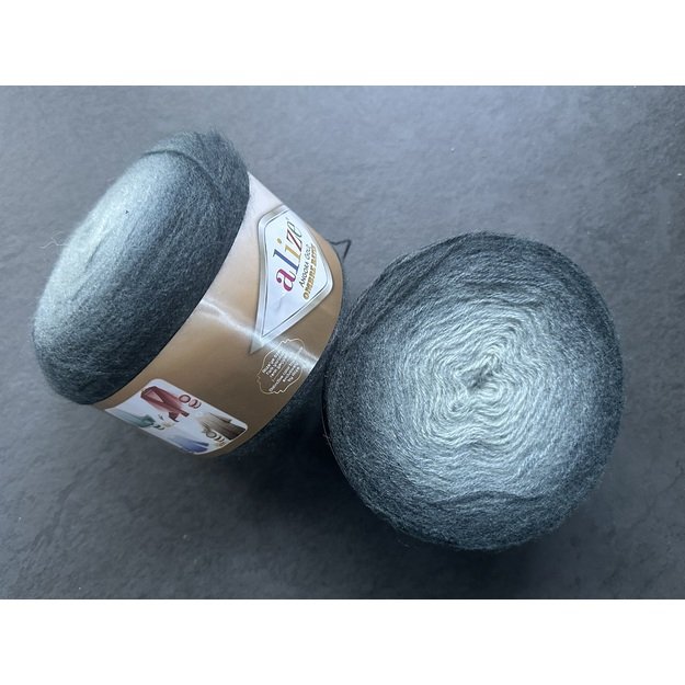 ANGORA GOLD OMBRE BATIK- 20% Wool, 80% Akrilik, 150gr/ 825m, Nr 8102 4