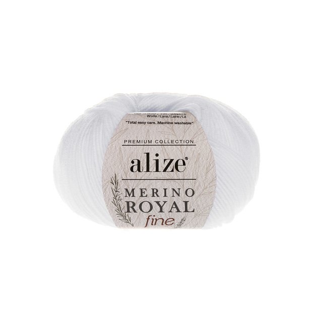 MERINO ROYAL Fine Alize- 100% Wool (vilna), 50 gr/ 175 mt, Nr 55