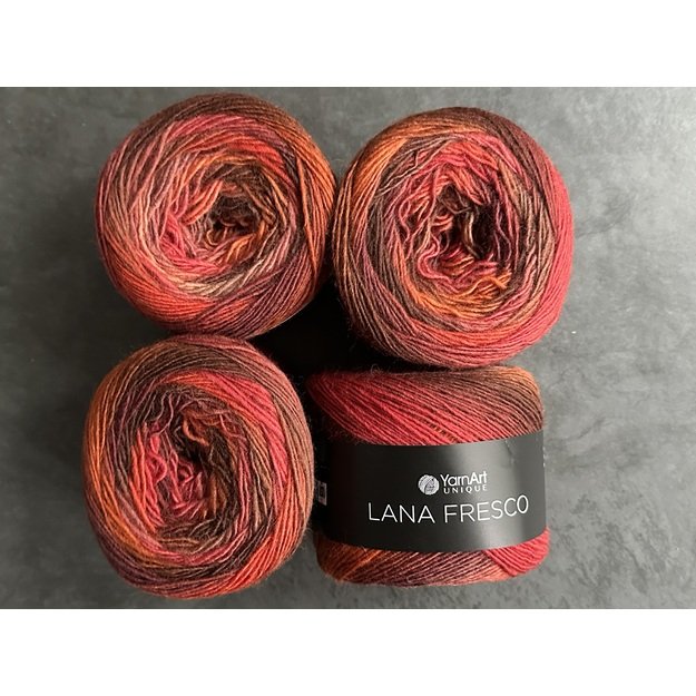 LANA FRESCO- 100% wool, 100gr/ 380m, Nr 8105 3