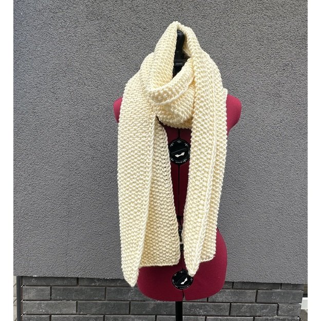 Šalikas- SUPERLANA-MAXI- pusvilnės , 25*200 cm 6