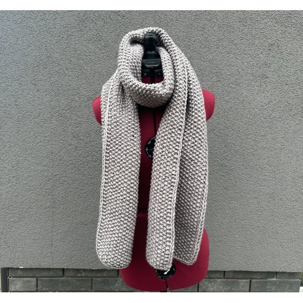 Šalikas- SUPERLANA-MAXI- pusvilnės , 25*200 cm 8