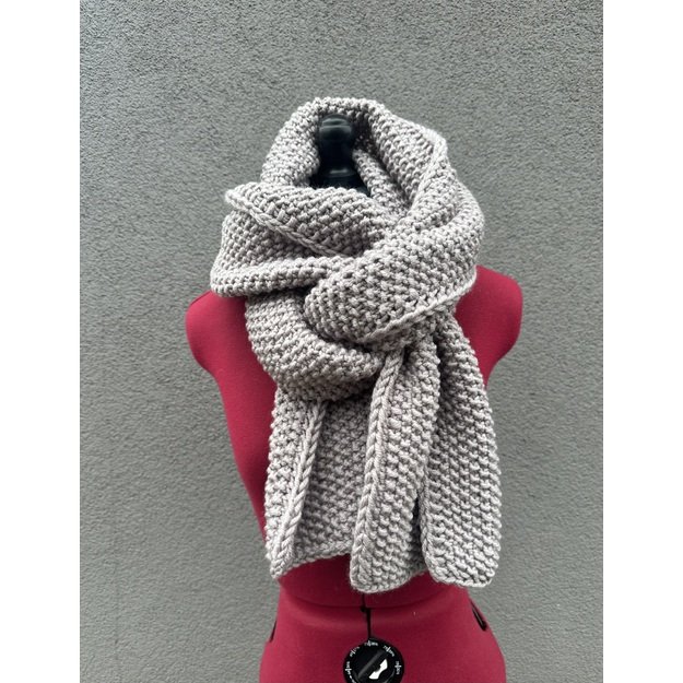 Šalikas- SUPERLANA-MAXI- pusvilnės , 25*200 cm 1