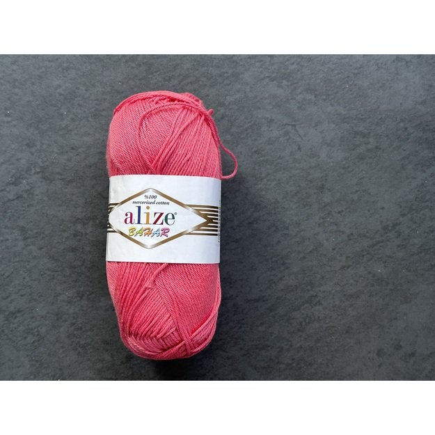 BAHAR Alize- 100% Cotton Mercerized (merserizuota medvilnė), 100gr/ 260m, Nr 38