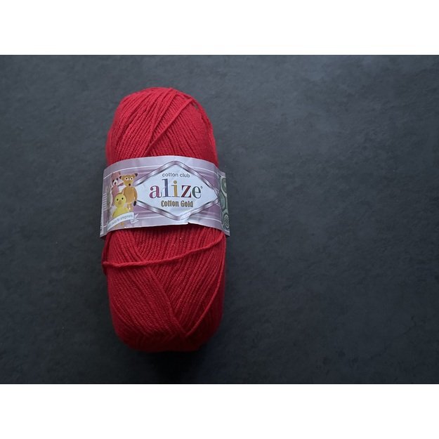 COTTON GOLD Alize- 55% Cotton, 45% Acrylic, 100gr/ 330m, Nr 56 4