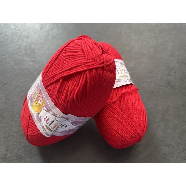 COTTON GOLD Alize- 55% Cotton, 45% Acrylic, 100gr/ 330m, Nr 56