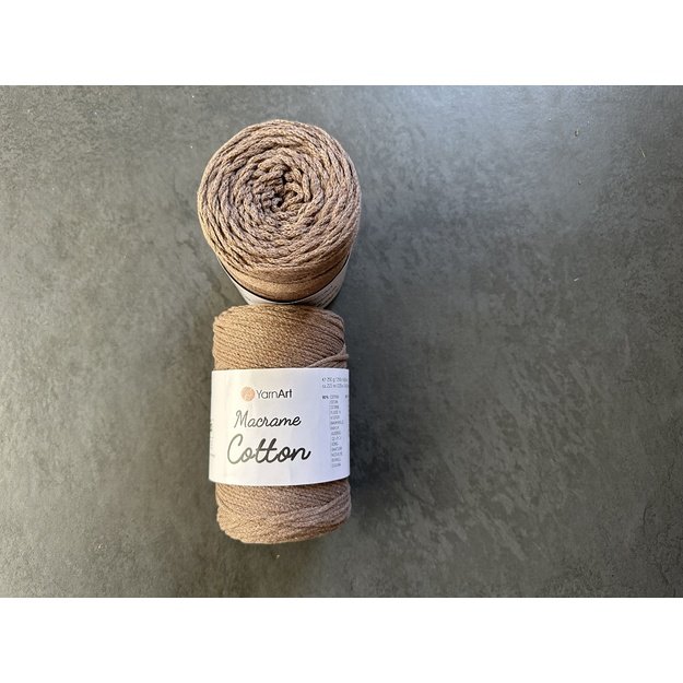 MACRAME COTTON YarnArt- 80% cotton, 20% polyester, 250gr/ 225m, Nr 791